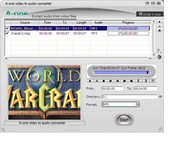 A-one Video To Audio Convertor screenshot